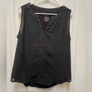 Women’s NY&Co black sleeveless blouse, size M